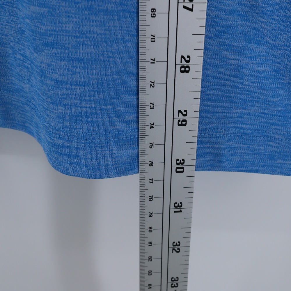 Ping‎ Sensorcool Mens XL Blue Heathered Short Sleeve Golf Polo Shirt - Picture 5 of 7